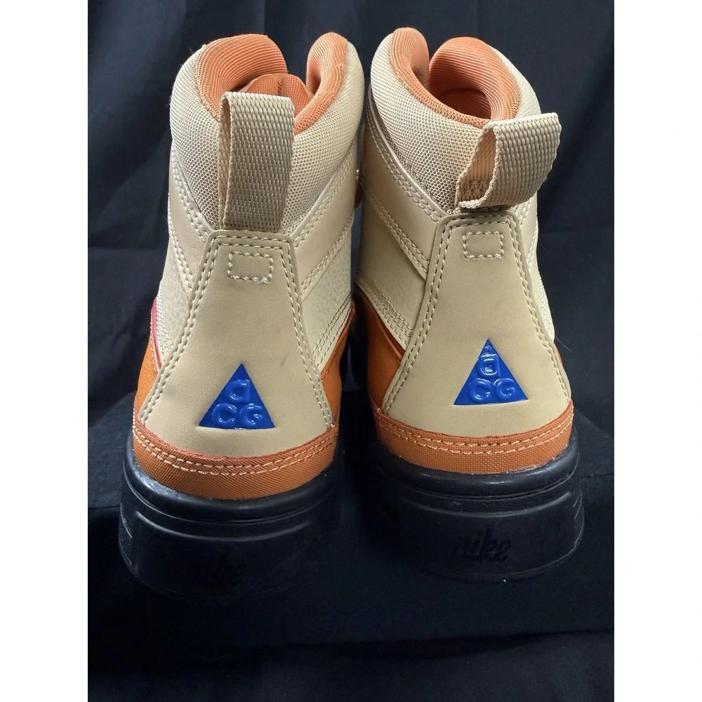 NIKE Kids Woodside 2 High ACG (GS) 'Beige Orange' Boots 524872-201 Youth 7Y